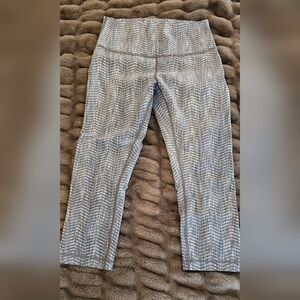 Lululemon Gray Patterned Leggings